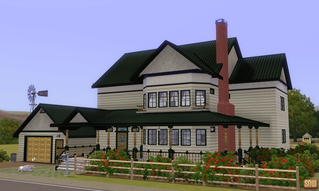 De Sims 3 Beestenbende: Appaloosa Plains huizen