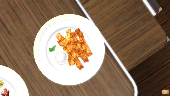 Koning Krokant Pro Friteuse en Vrieshap Pro IJsmachine (premium content voor De Sims 3)