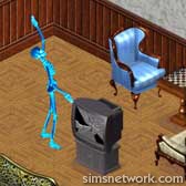 The Sims Livin' Large Comic Strip - The Grim Reaper