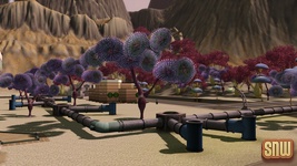 De Sims 3 Lunar Lakes