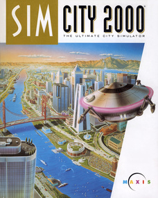 SimCity 2000 box art packshot