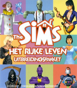 The Sims: Het Rijke Leven box art packshot