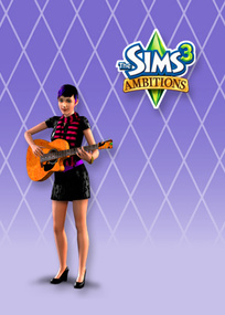 The Sims 3: Ambitions for mobile phones box art packshot