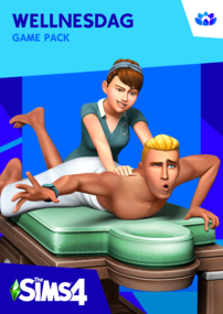 De Sims 4: Wellnessdag packshot cover box art