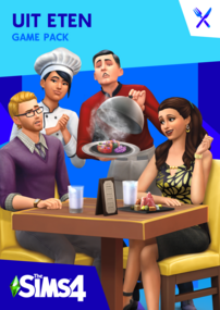 De Sims 4: Uit Eten packshot cover box art