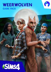 De Sims 4: Weerwolven cover box art packshot
