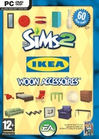 De Sims 2: IKEA Woon Accessoires box art packshot