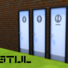 De Stijl Doors for The Sims 4