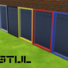 De Stijl Windows for The Sims 4