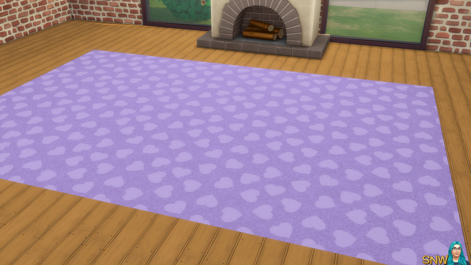 Valentine&#039;s Day 2018 / Love Carpets #6 (Hearts - Full - Small - Light)