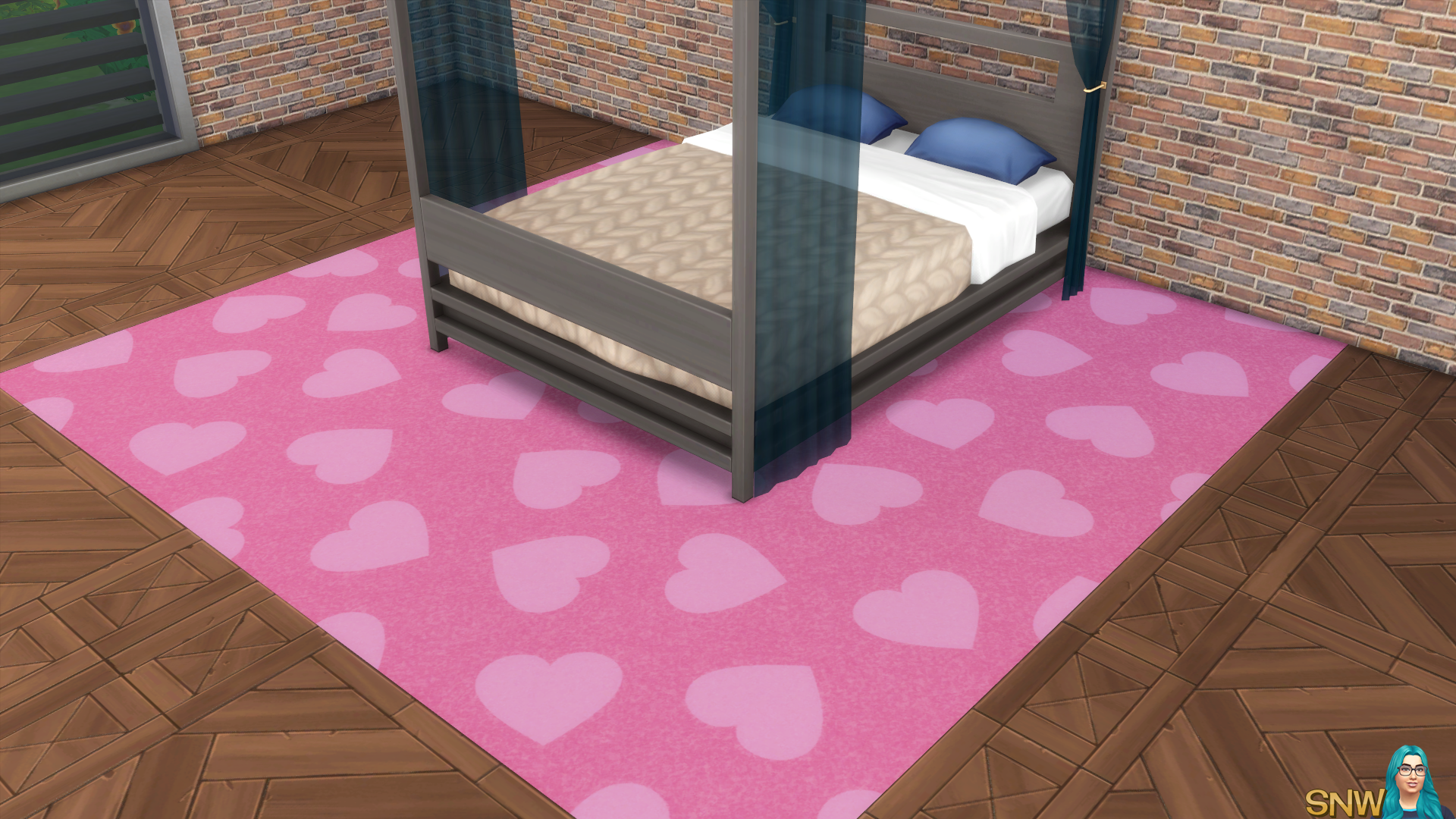 Valentine&#039;s Day 2018 / Love Carpets #2 (Hearts - Full - Large - Light)