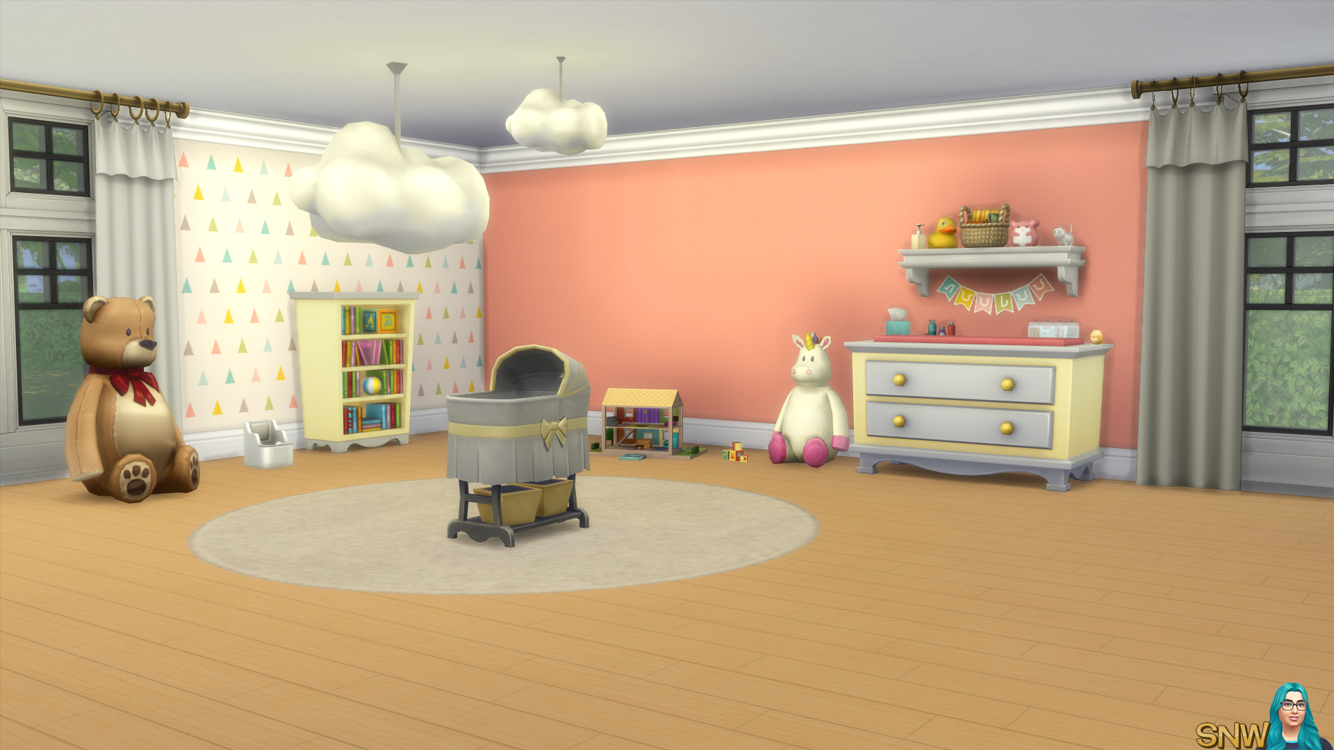 Nursery Walls Set #1 - Basics + Triangles