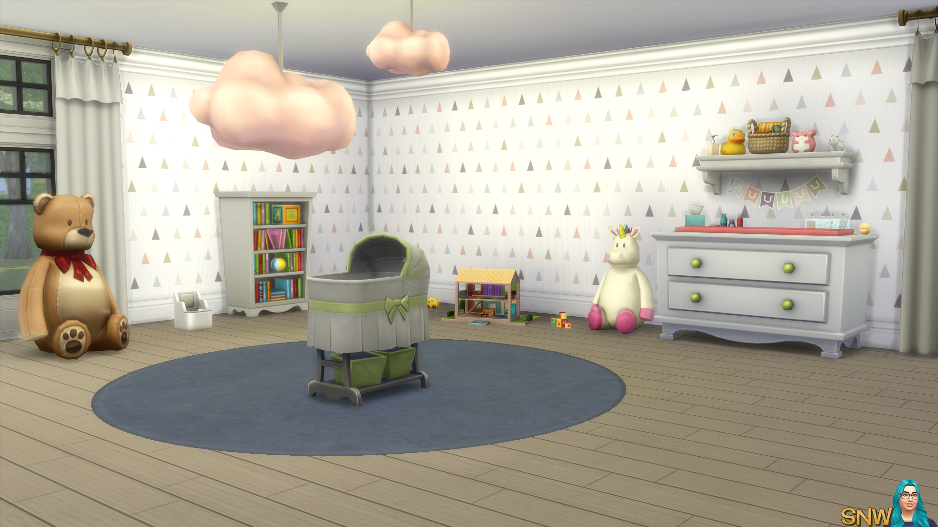 Nursery Walls Set #2 - Basics + Triangles