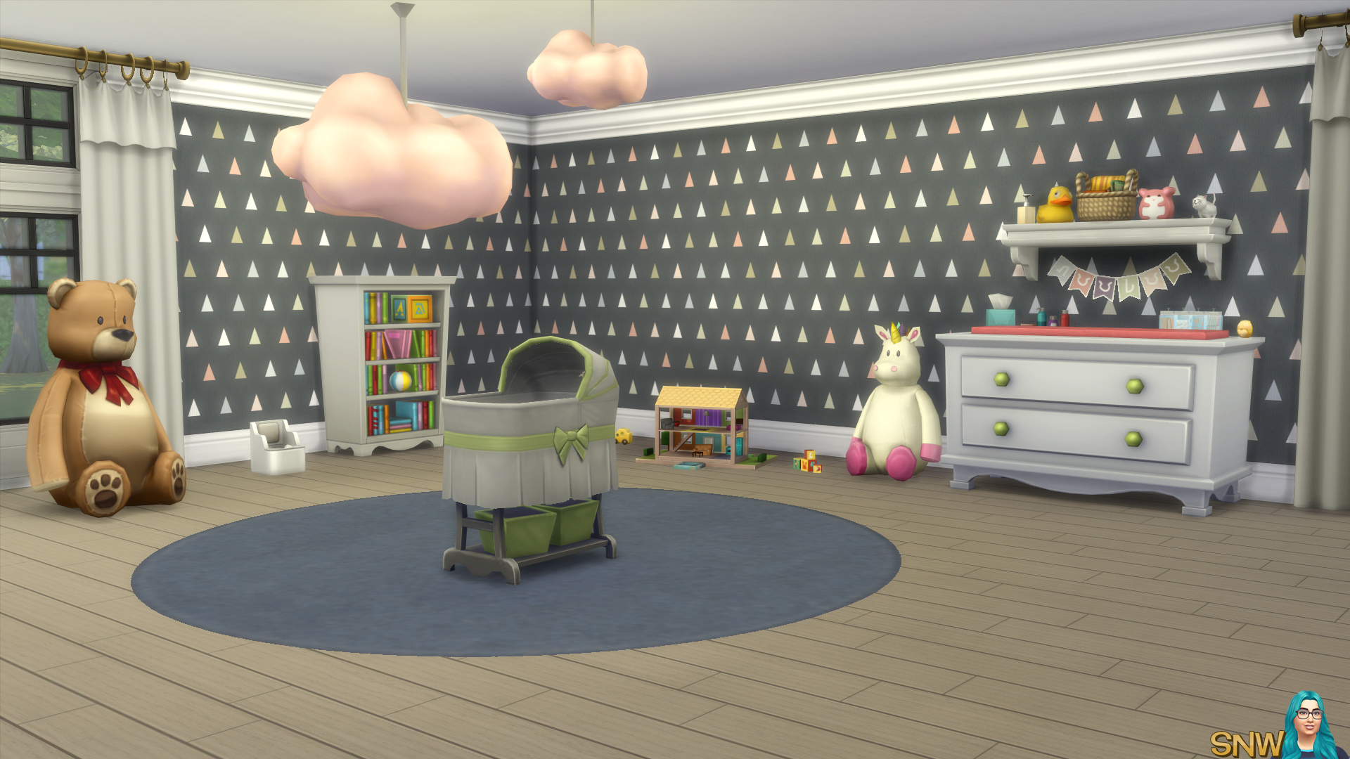 Nursery Walls Set #2 - Basics + Triangles