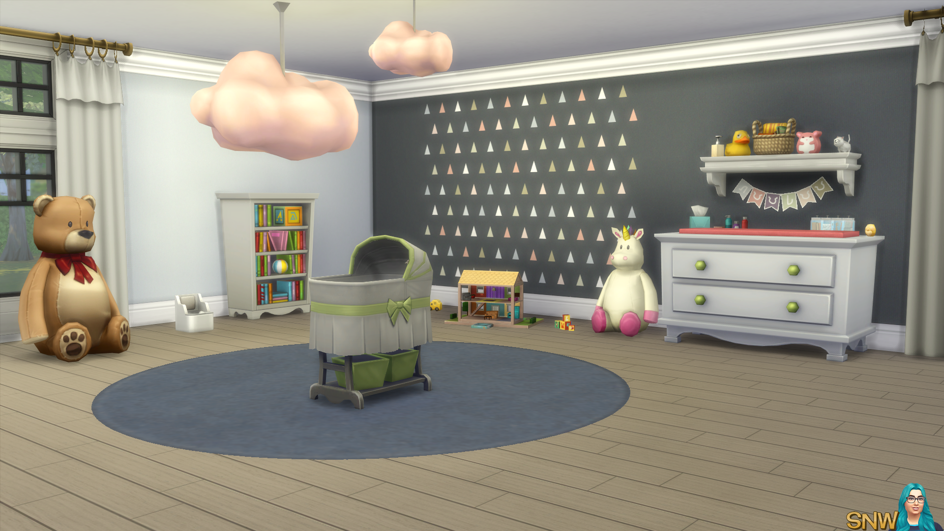 Nursery Walls Set #2 - Basics + Triangles