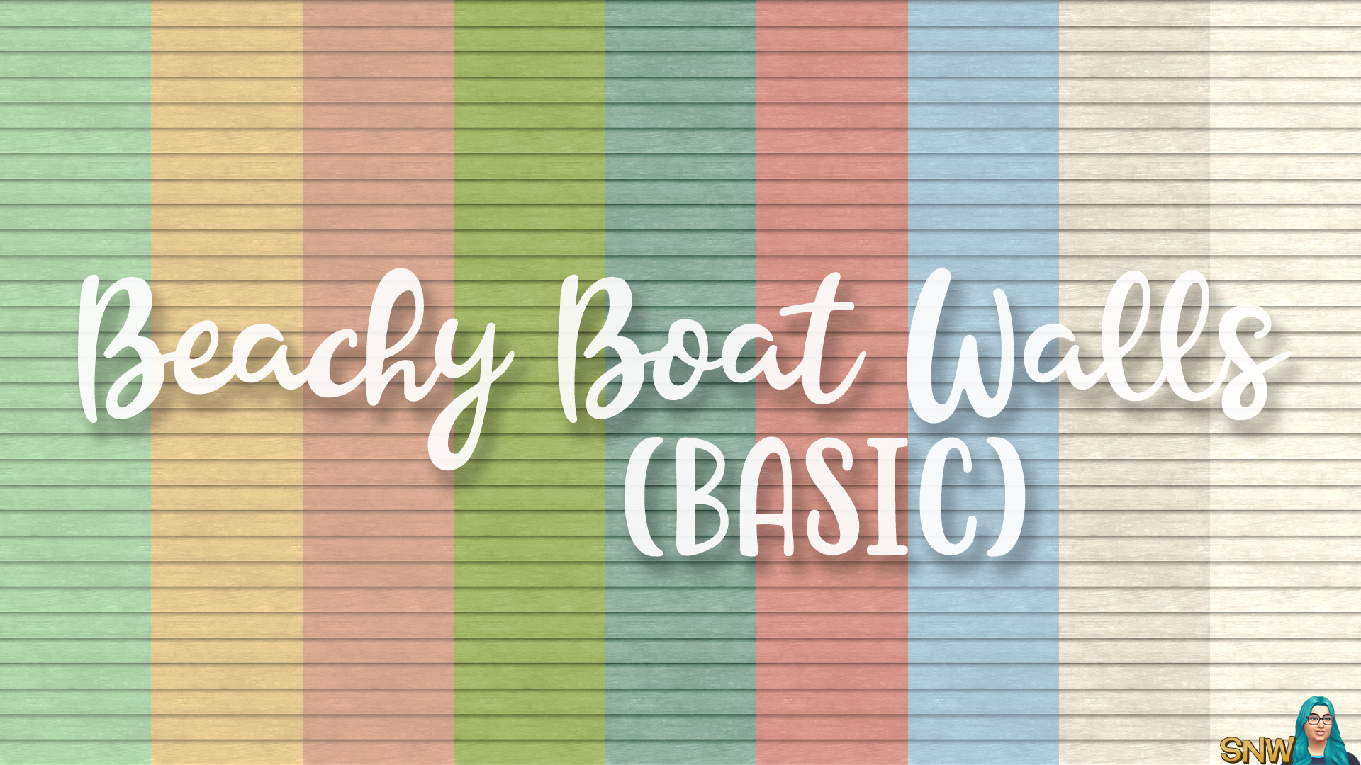 SNW Beachy Boat Basic Siding Walls