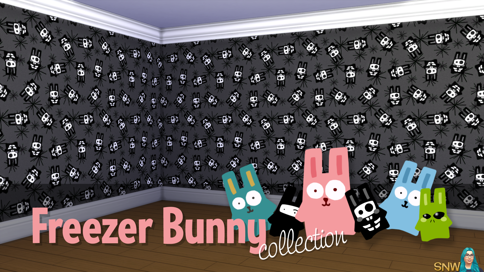 Freezer Bunny Collection: Big Bunnies/Starburst Wallpapers