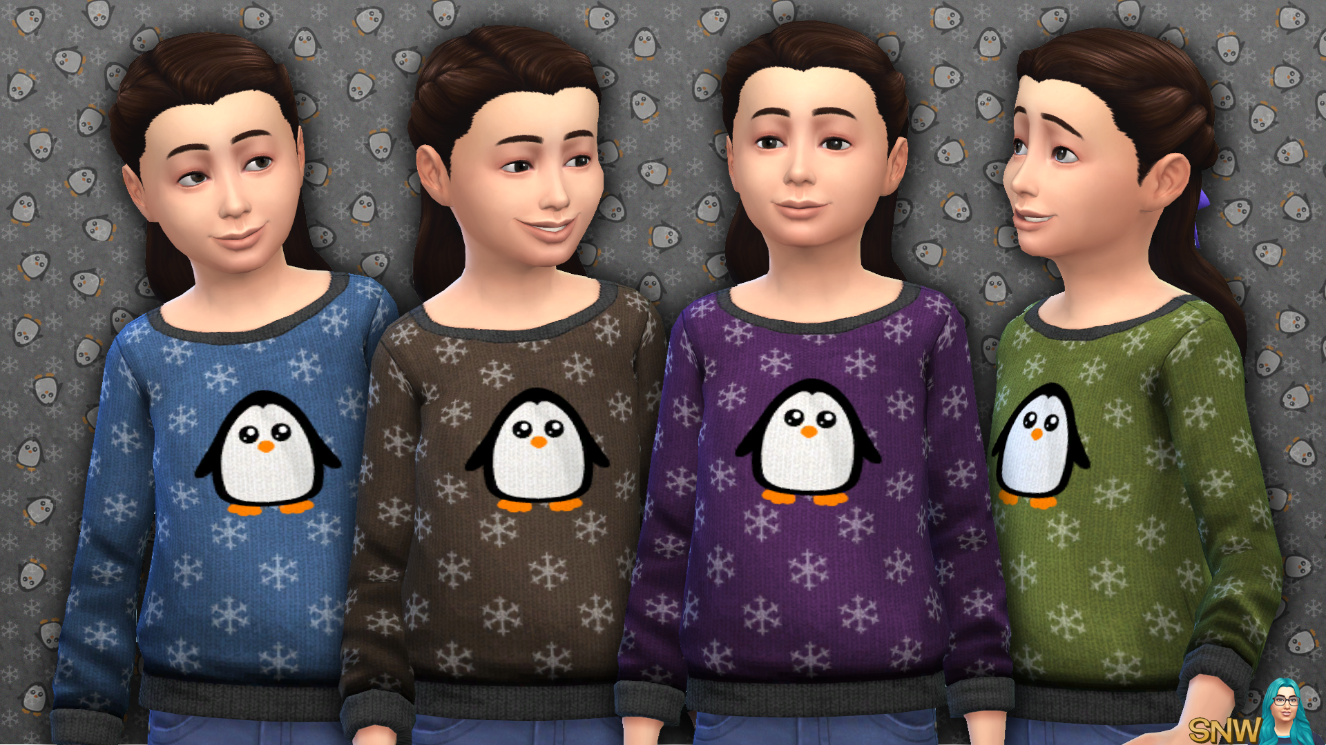 Children&#039;s Penguin Sweater