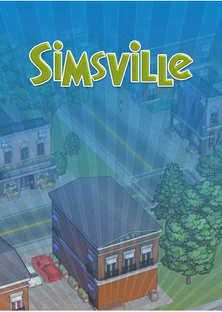 SimsVille custom box art packshot made by Rosana