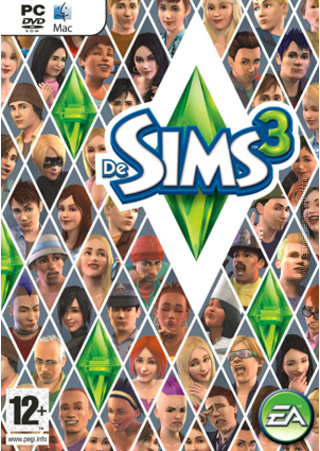 De Sims 3 box art packshot