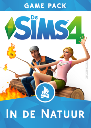 De Sims 4: In de Natuur old packshot cover box art
