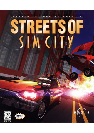 Streets of SimCity packshot box art