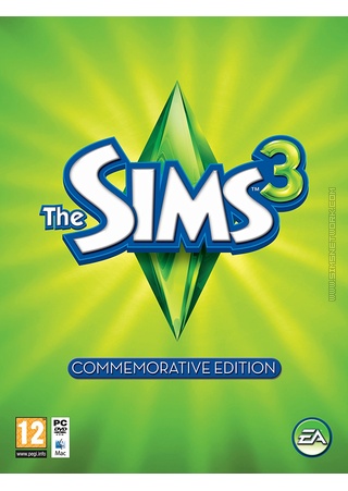 The Sims 3: Commemorative Edition packshot box art