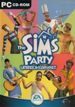 The Sims: Party box art packshot