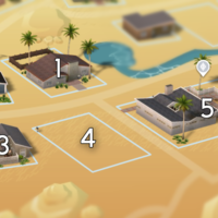The Sims 4: Oasis Springs world neighbourhood #1