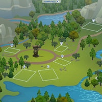 The Sims 4: Granite Falls world (empty)