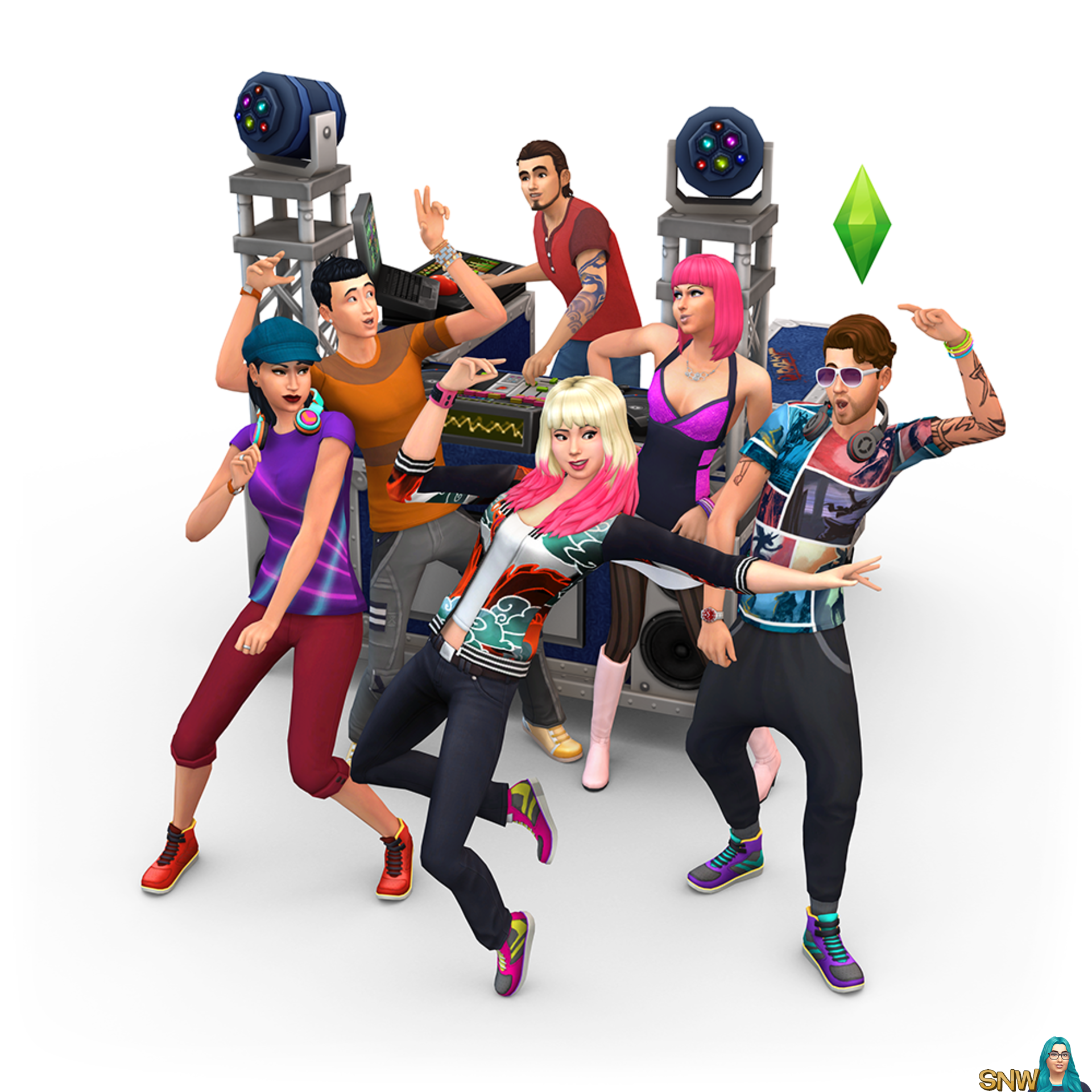 The Sims 4: Get Together render