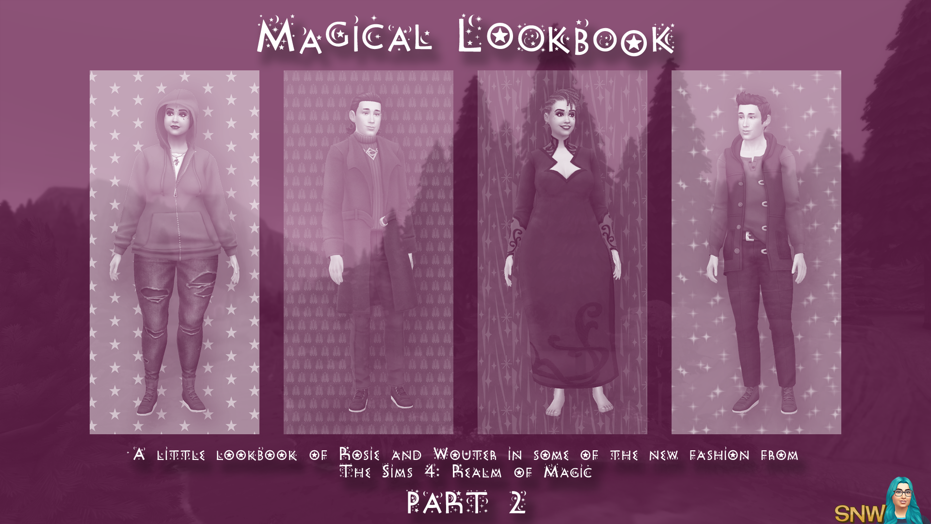 The Sims 4: Realm of Magic - A Little Lookbook by Rosie and Cheetah - Part 2