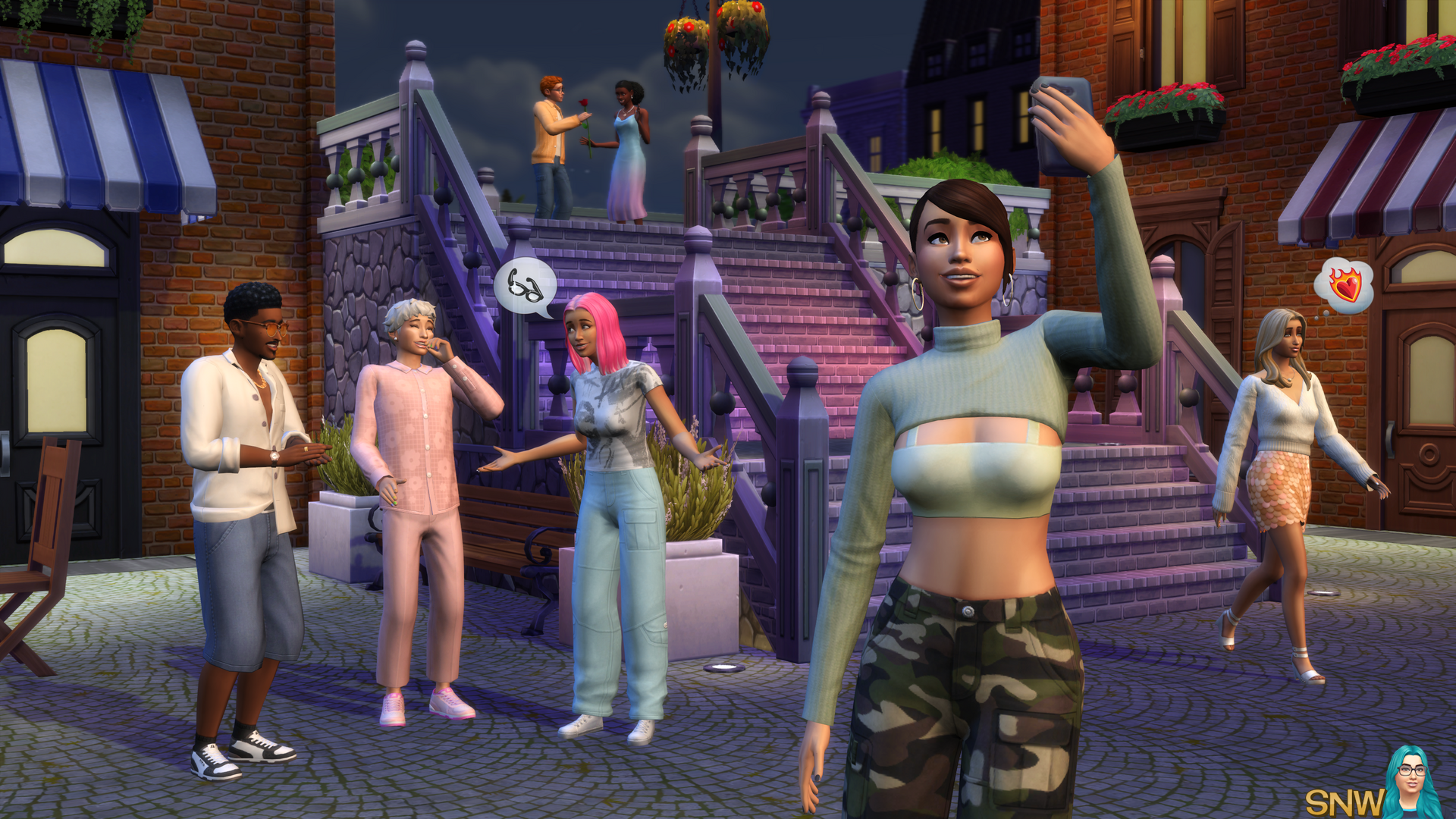 The Sims 4: Moonlight Chic Kit